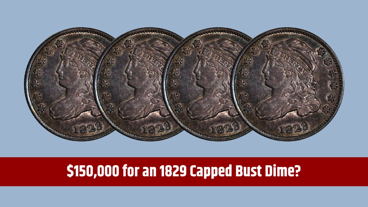 1829 Capped Bust Dime