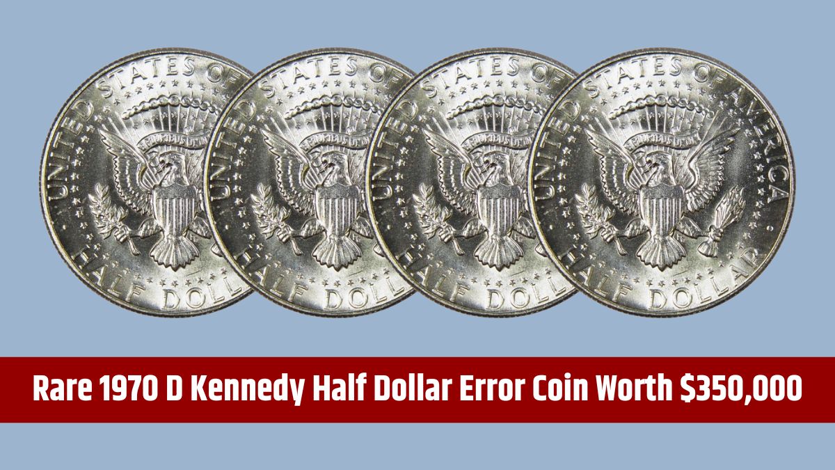 1970 D Kennedy Half Dollar Error Coin