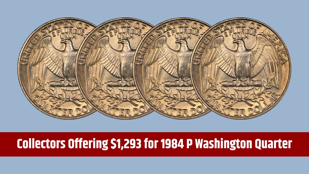 1984 P Washington Quarter