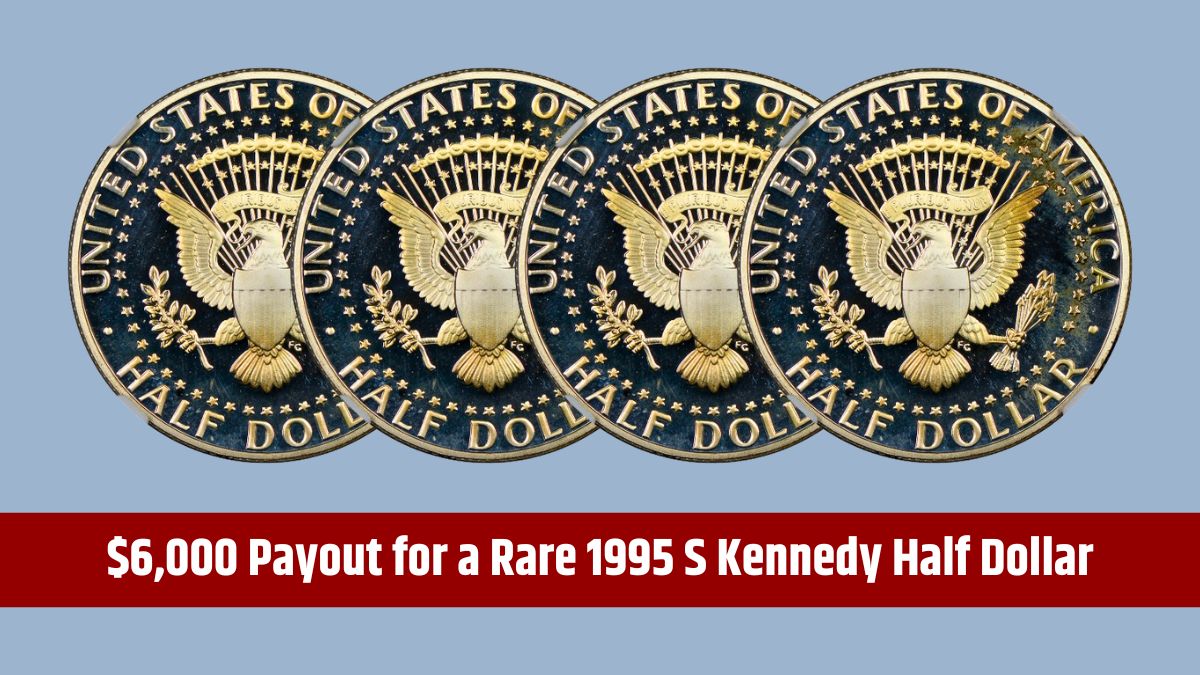 1995 S Kennedy Half Dollar