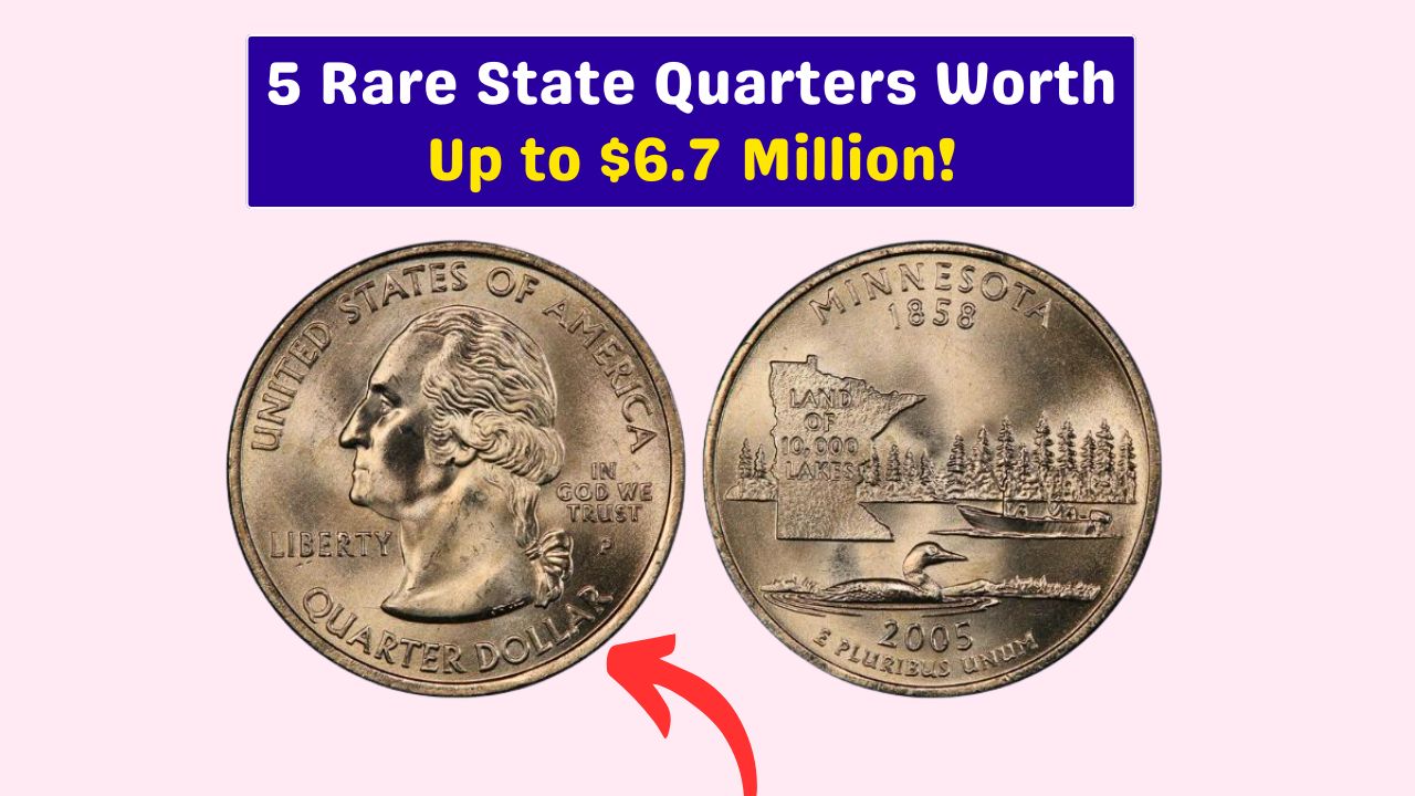 5 Rare State Quarters Worth Up to $6.7 Million – You Might Still Have One!